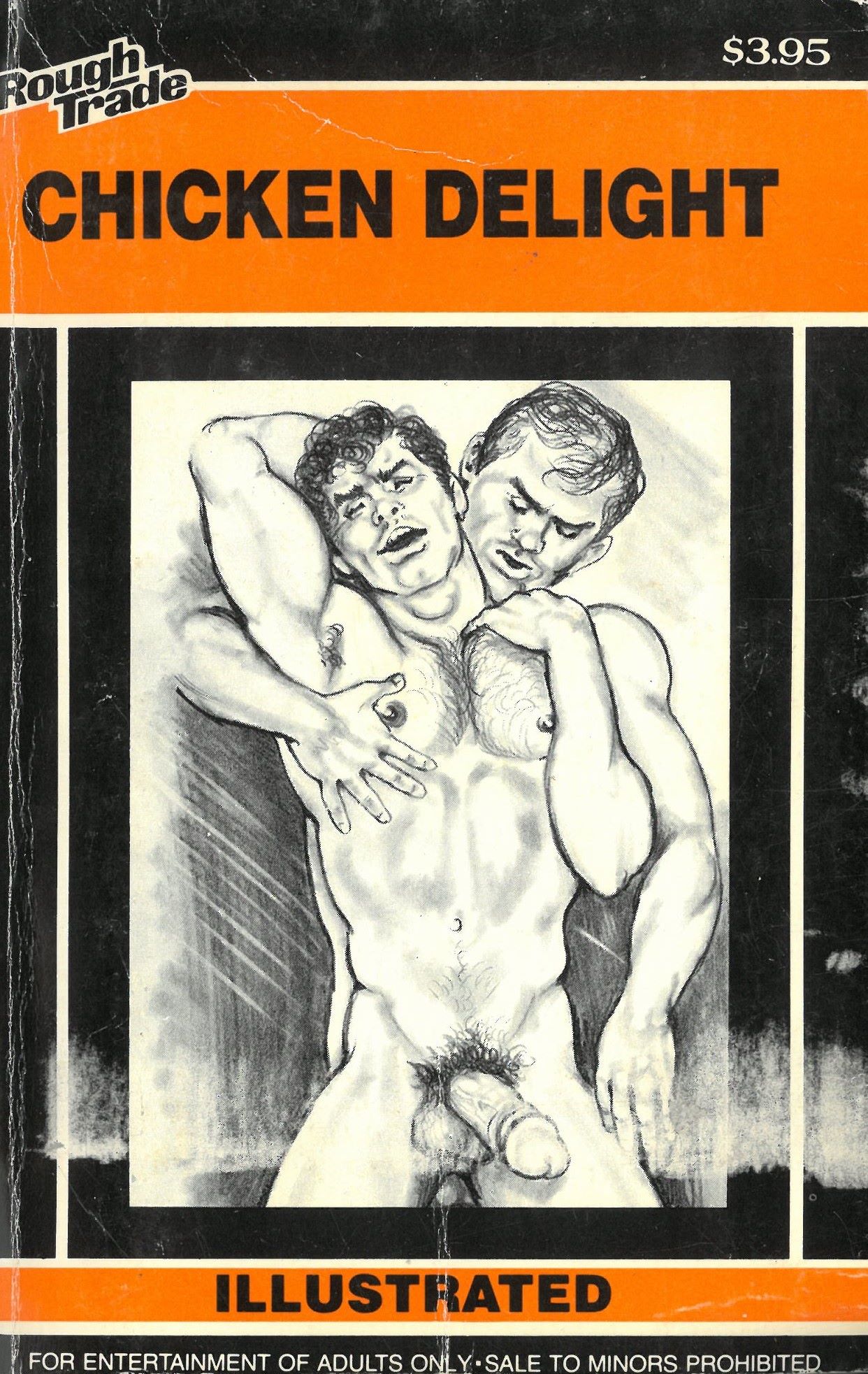  Chicken Delight, Star Distributors, vintage gay sex porn book, Bijouworld.com